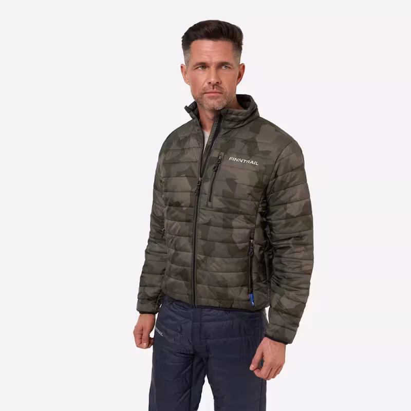 Куртка мужская Finntrail Master 1503 CamoShadowGreen, зеленый камуфляж, размер 50-52 (L), 175-185 см