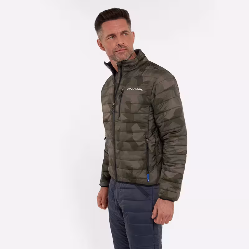 Куртка мужская Finntrail Master 1503 CamoShadowGreen, зеленый камуфляж, размер 42-44 (XS), 160-170 см