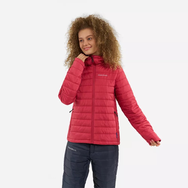 Куртка женская Finntrail Master Hood W 1505 Berry, розовый, размер 42-44 (XS), 155-165 см