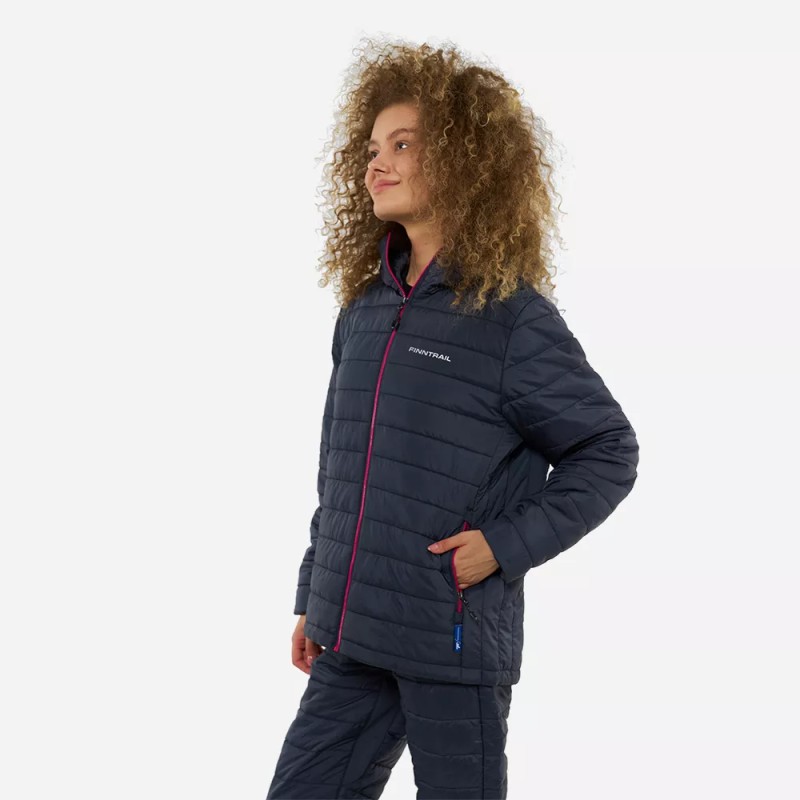 Куртка женская Finntrail Master Hood W 1505 DarkBlue, синий, размер 48-50 (L), 170-180 см
