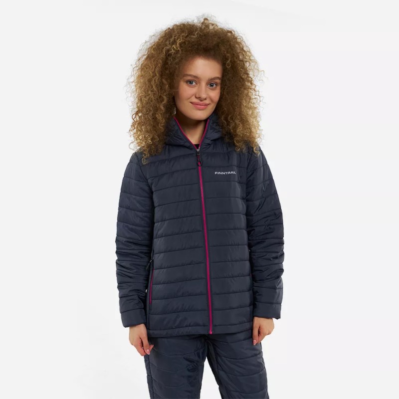 Куртка женская Finntrail Master Hood W 1505 DarkBlue, синий, размер 42-44 (XS), 155-165 см