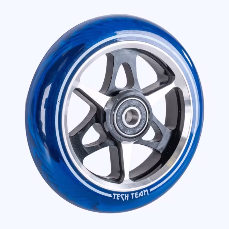 Колесо для самоката Tech Team Transparent blue, 110 мм, синий