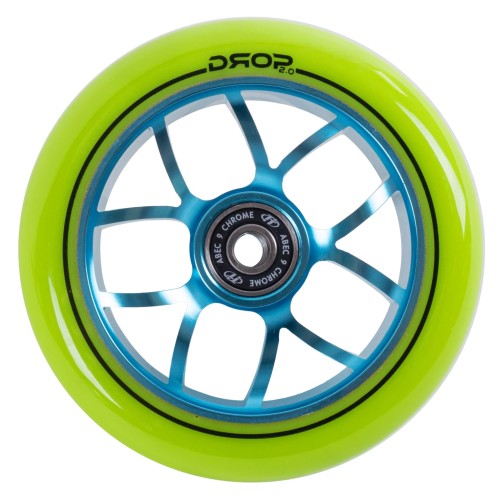 Колесо для самоката Tech Team Drop green, 110 мм, зеленый