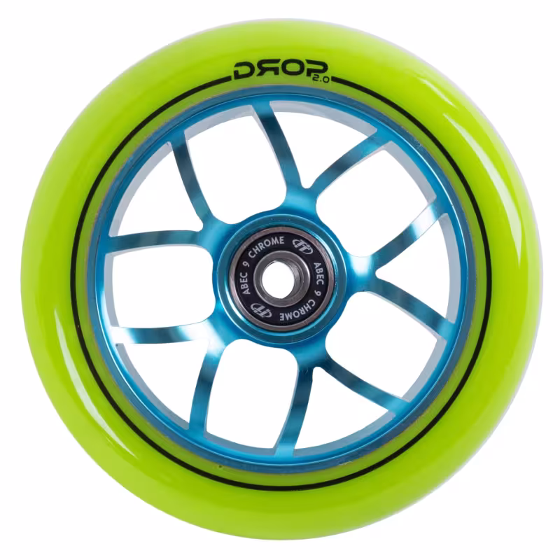 Колесо для самоката Tech Team Drop green, 110 мм, зеленый
