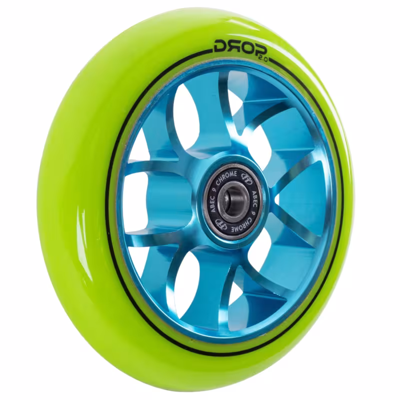 Колесо для самоката Tech Team Drop green, 110 мм, зеленый