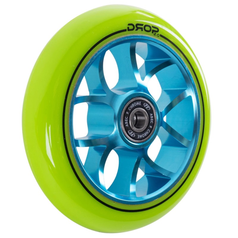 Колесо для самоката Tech Team Drop green, 110 мм, зеленый