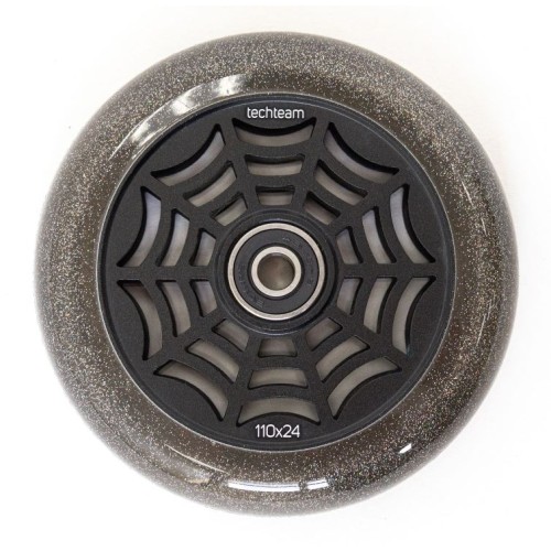 Колесо для самоката Tech Team Spider web grey, 110 мм, коричневый