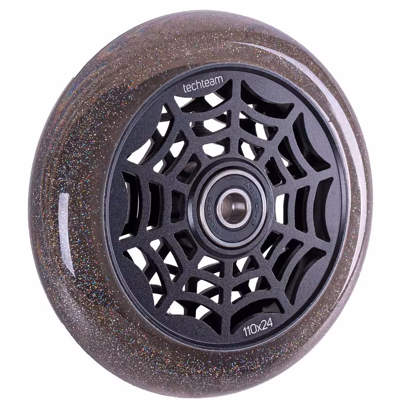 Колесо для самоката Tech Team Spider web grey, 110 мм, коричневый