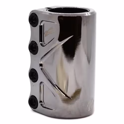 Зажим (хомут) для самоката Комета Вега SCSV-BLCH, 4 болта, 34.9 мм, черный