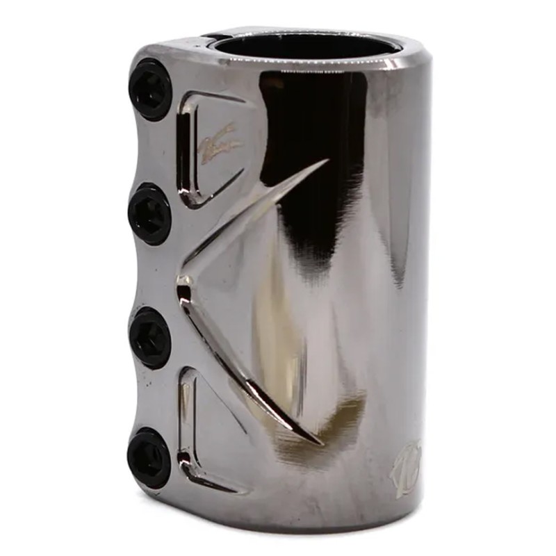 Зажим (хомут) для самоката Комета Вега SCSV-BLCH, 4 болта, 34.9 мм, черный