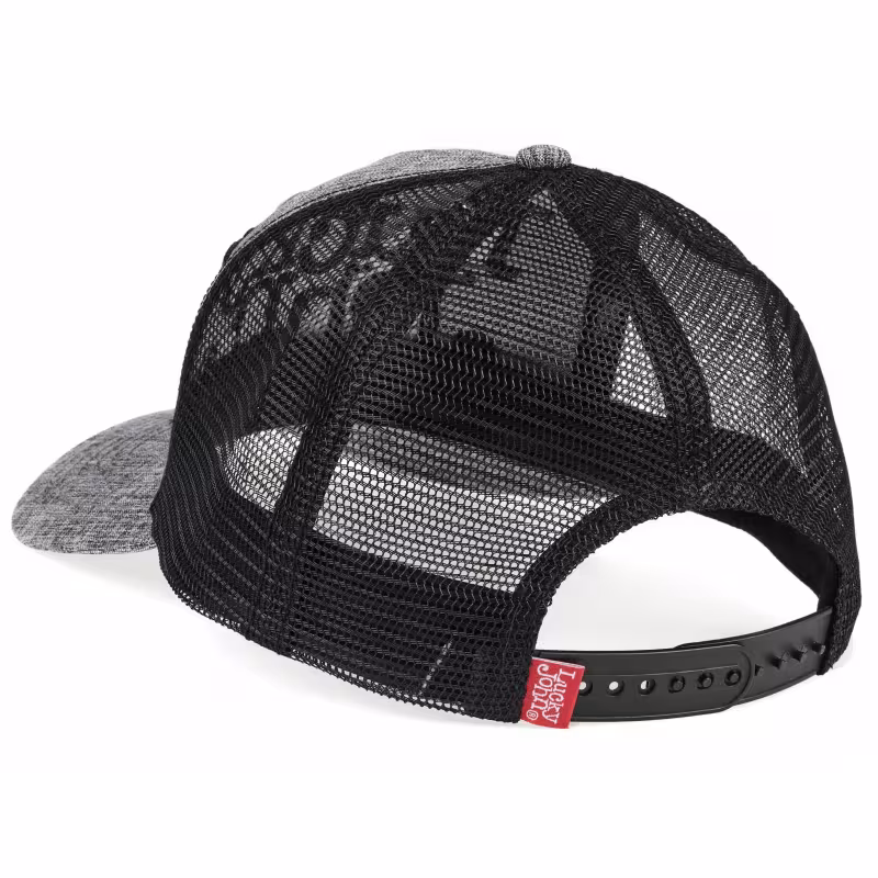 Кепка-бейсболка Lucky John GRM AM-6012, полиэстер, серый