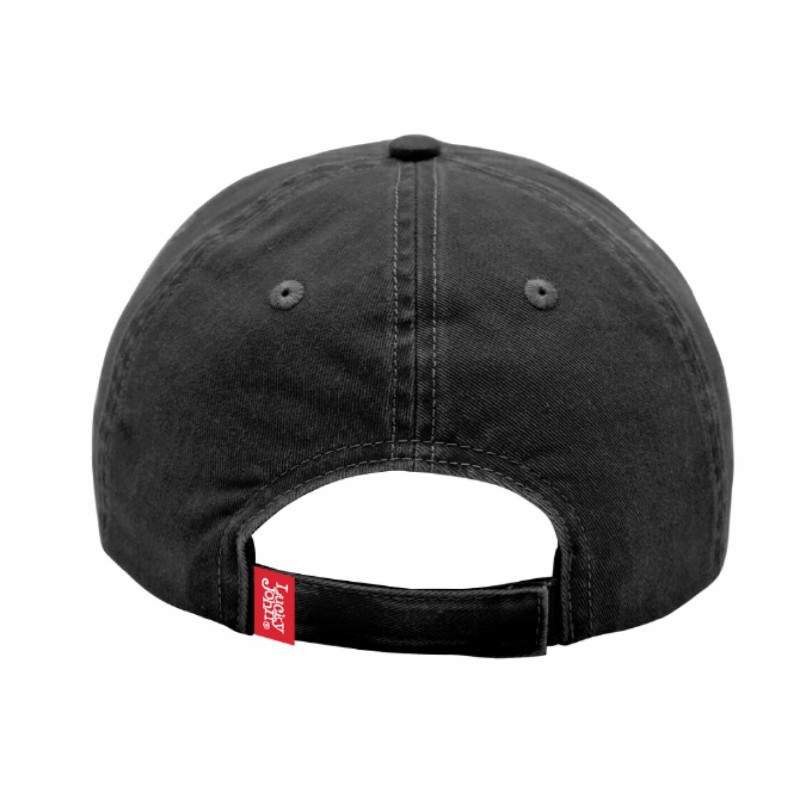 Кепка-бейсболка Lucky John GRRD AM-6013, хлопок, красный