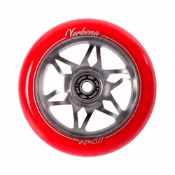 Колесо для самоката Tech Team Verbena grey, 110 мм, красный/серый