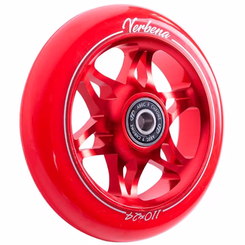 Колесо для самоката Tech Team Verbena red, 110 мм, красный