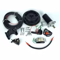 Комплект электрозапуска для лодочного мотора Yamaha T9.9-T15 и аналогов