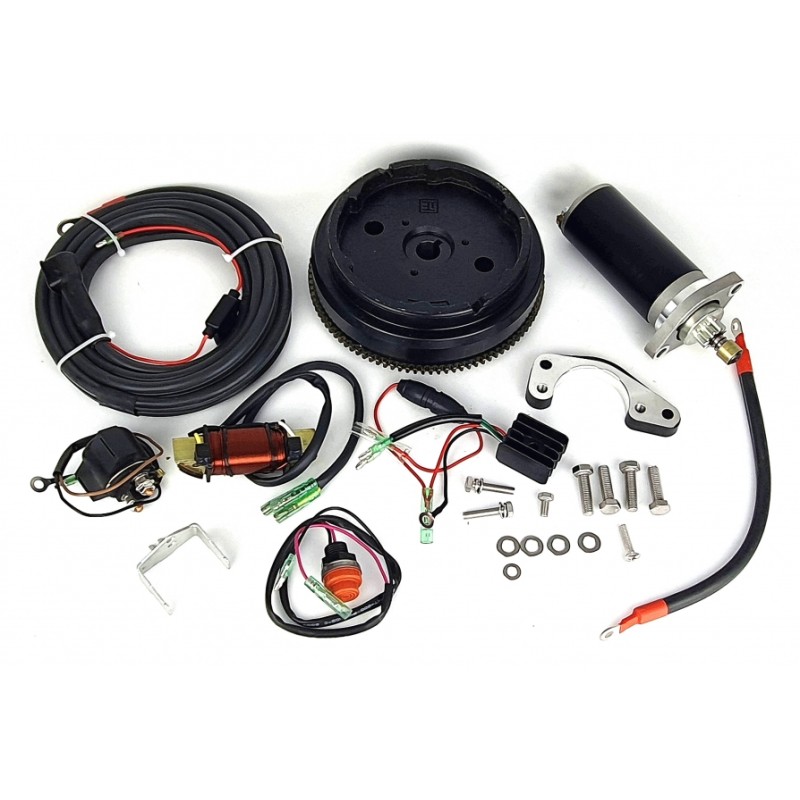 Комплект электрозапуска для лодочного мотора Tohatsu 9.9-18 и аналогов