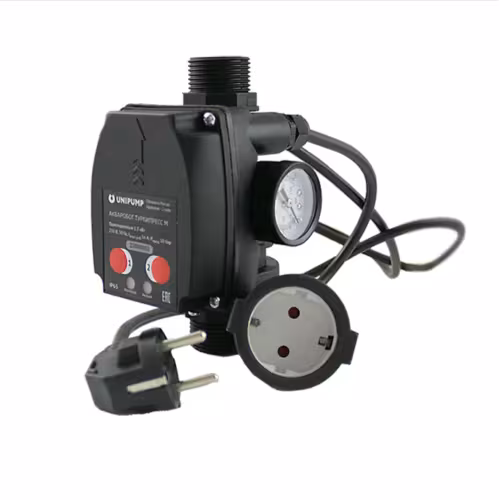Блок управления насосом Unipump Турбипресс М с вилкой и розеткой
