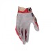 Велоперчатки Leatt Moto 2.5 X-Flow Glove RubyStone, красный/бежевый, размер M