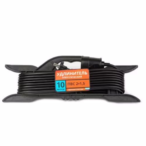 Удлинитель одноместный на рамке Рыжая такса УР-0680 (16 А, 3.5 кВт, 10 м)