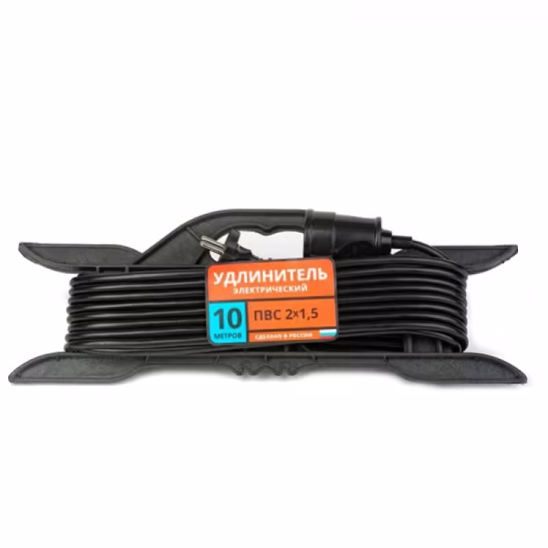 Удлинитель одноместный на рамке Рыжая такса УР-0680 (16 А, 3.5 кВт, 10 м)