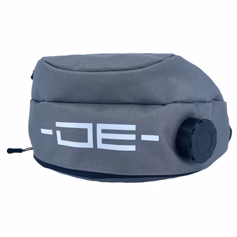 Сумка поясная для питья DE Drinking Belt, серый, 1 л