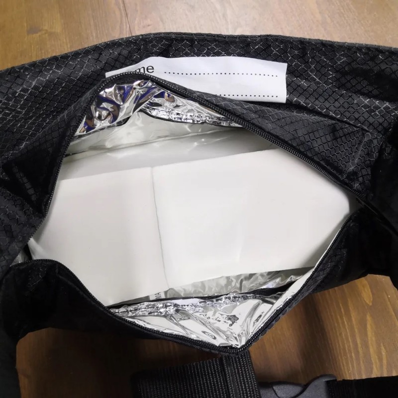 Сумка поясная для питья Hide Thermo Bag, 1 л,  черный