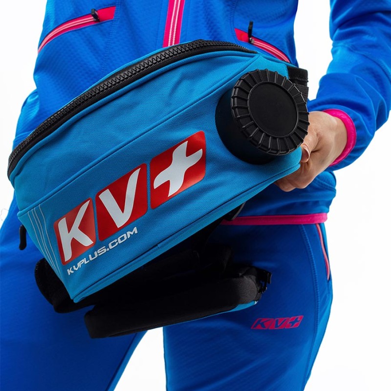 Сумка поясная для питья KV+ Extra Thermo waist bag, 1 л, голубой