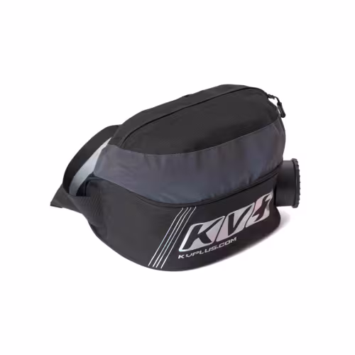 Сумка поясная для питья KV+ Thermo waist bag Reflex, черный, 1 л