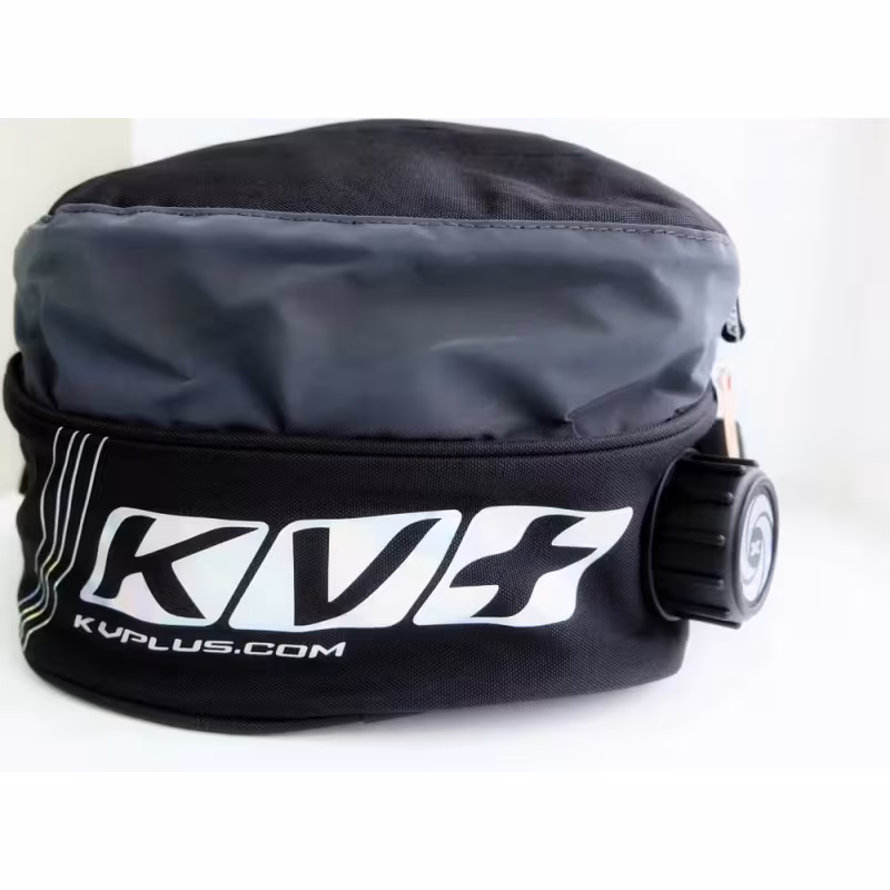Сумка поясная для питья KV+ Thermo waist bag Reflex, черный, 1 л
