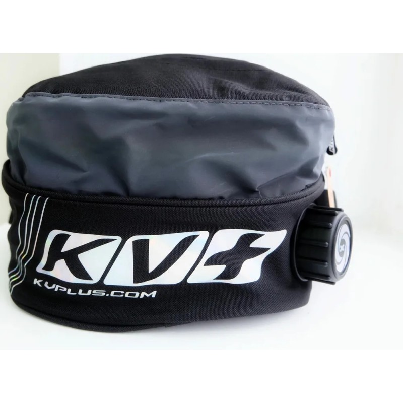 Сумка поясная для питья KV+ Thermo waist bag Reflex, черный, 1 л