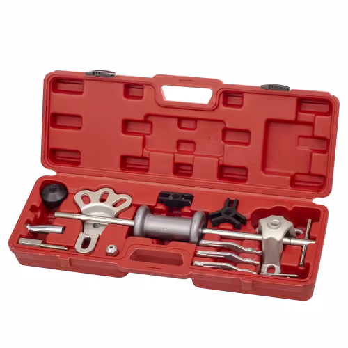 Набор съемников с обратным молотком AV Steel AV-921062, 17 предметов