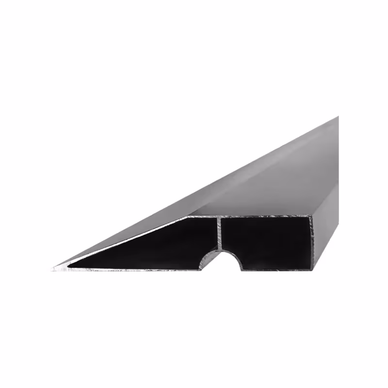 Правило алюминиевое Кобальт 911-931, трапециевидное, 1 ребро жёсткости, 2.0 м