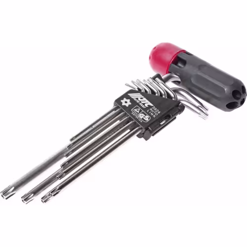 Набор ключей Torx Г-образных JTC-3924, T10H-T50H, 9 предметов