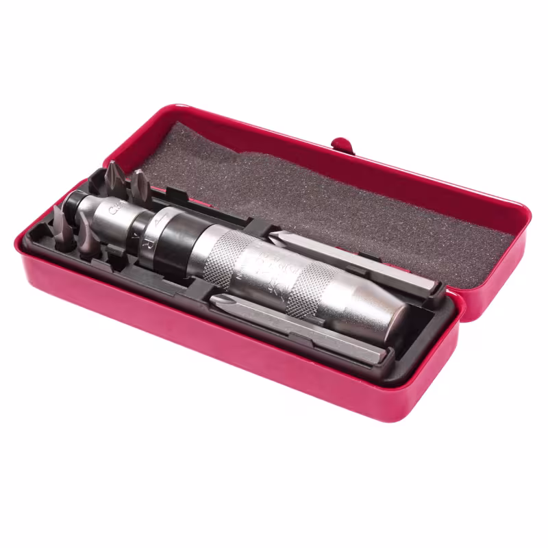 Отвертка-рукоятка ударная PH, SL с набором бит JTC