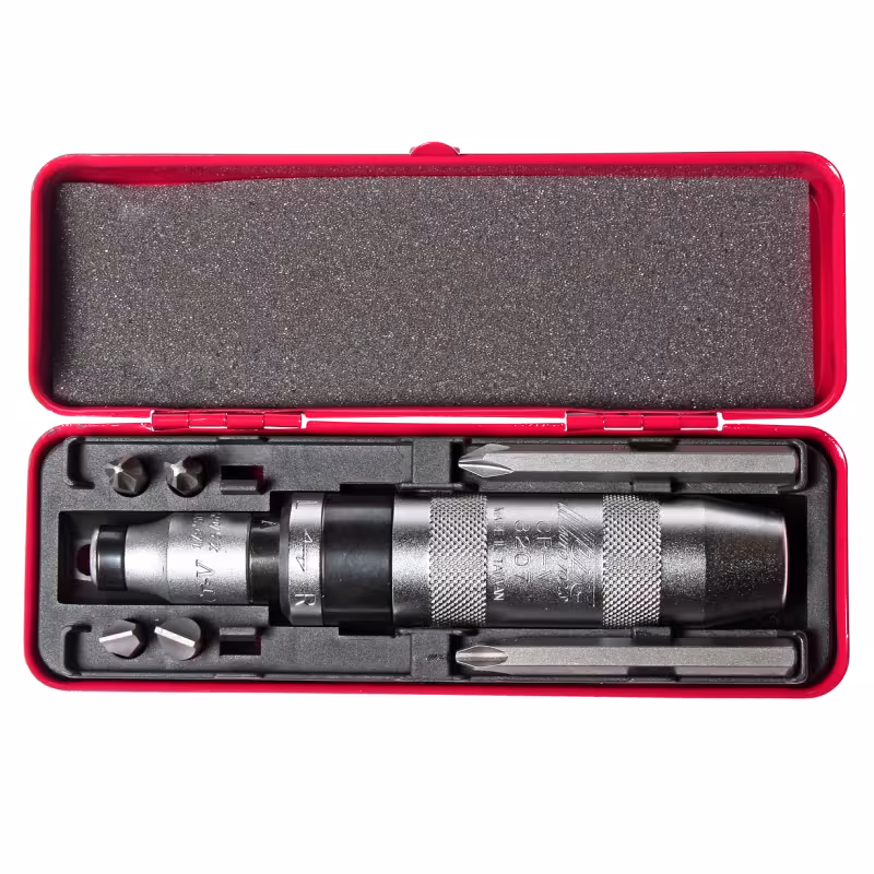 Отвертка-рукоятка ударная PH, SL с набором бит JTC