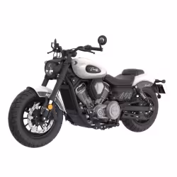 Мотоцикл крузер Benda Chinchilla 500, белый