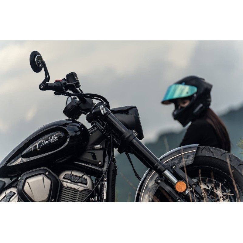 Мотоцикл крузер Benda Chinchilla 500, белый