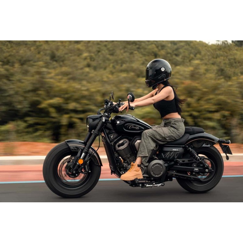 Мотоцикл крузер Benda Chinchilla 500, белый