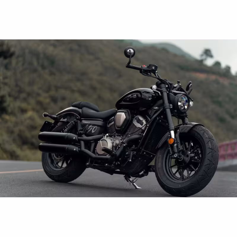 Мотоцикл крузер Benda Chinchilla 500, белый