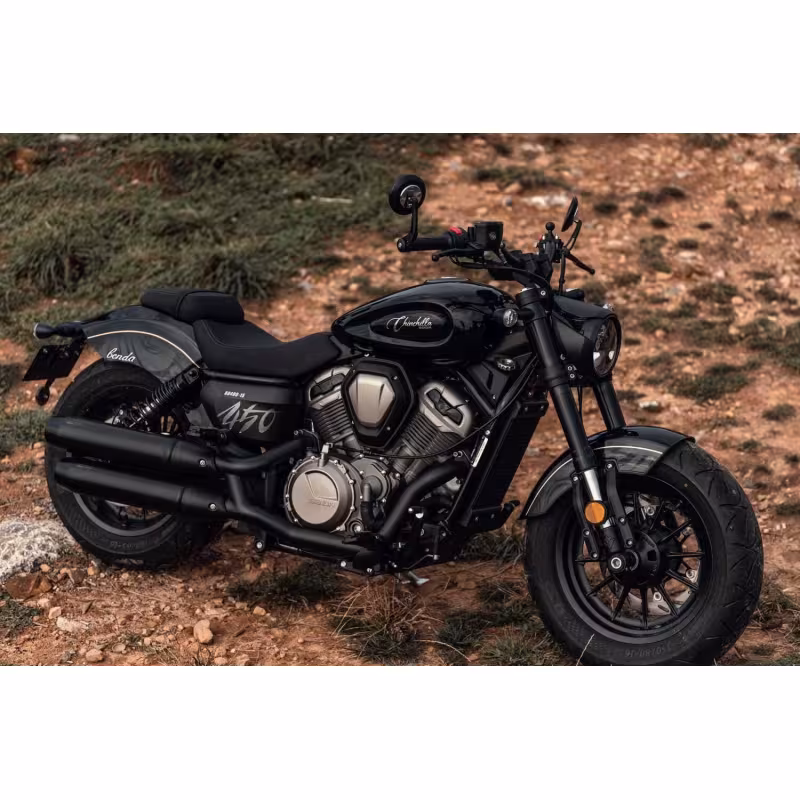 Мотоцикл крузер Benda Chinchilla 500, белый