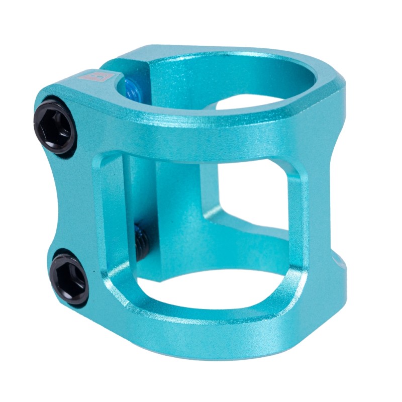 Зажим (хомут) для самоката Tech Team Zefir Lite Emerald NN012121, 2 болта, 34.9 мм, голубой