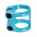 Зажим (хомут) для самоката Tech Team Zefir Lite Emerald NN012121, 2 болта, 34.9 мм, голубой