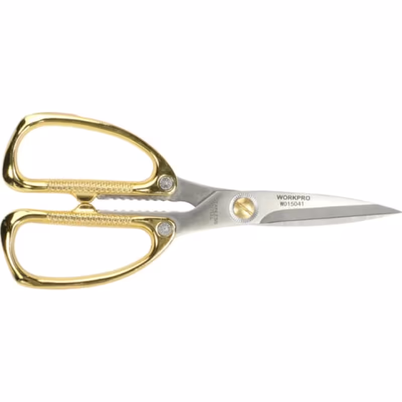 Ножницы цельнометаллические Workpro, 185 мм