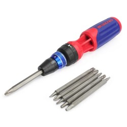 Отвертка с набором бит 12 в 1 Workpro