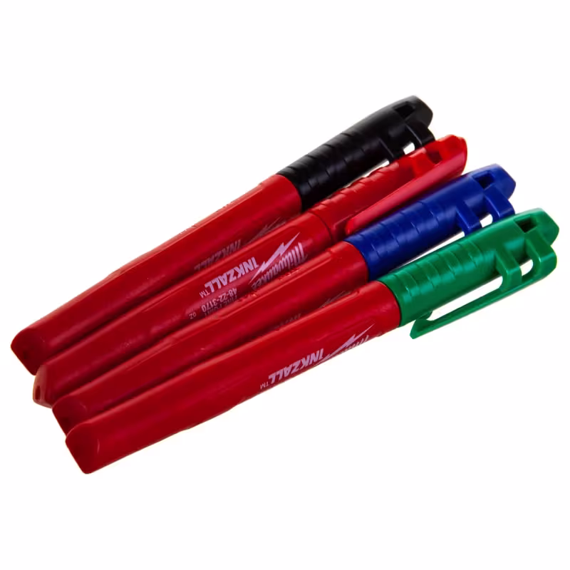 Набор маркеров Milwaukee 48223106, 4 шт.