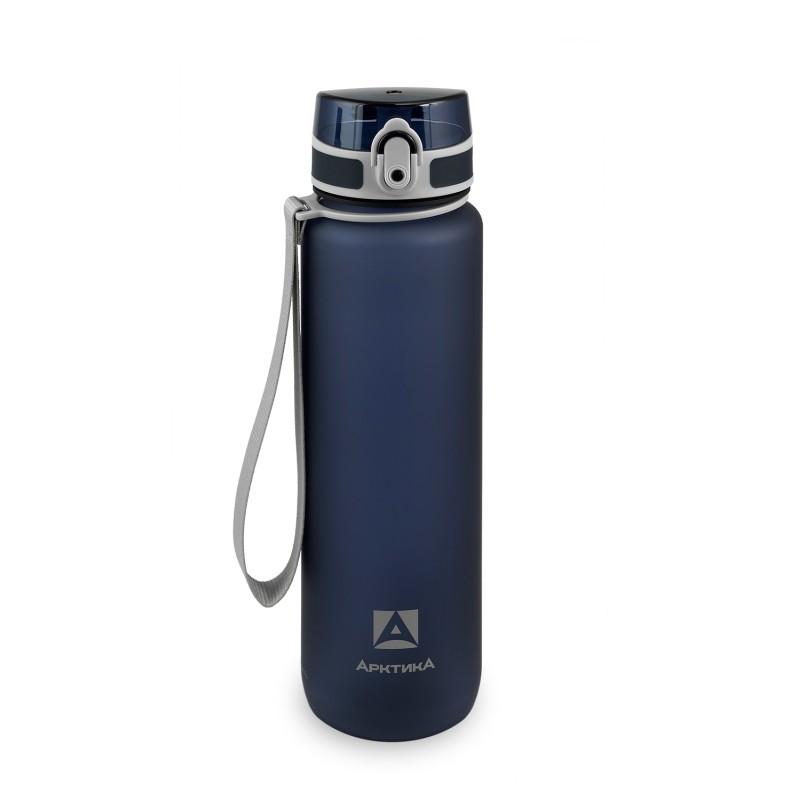 Бутылка тритановая Арктика 720-1000, 1 л, синий матовый