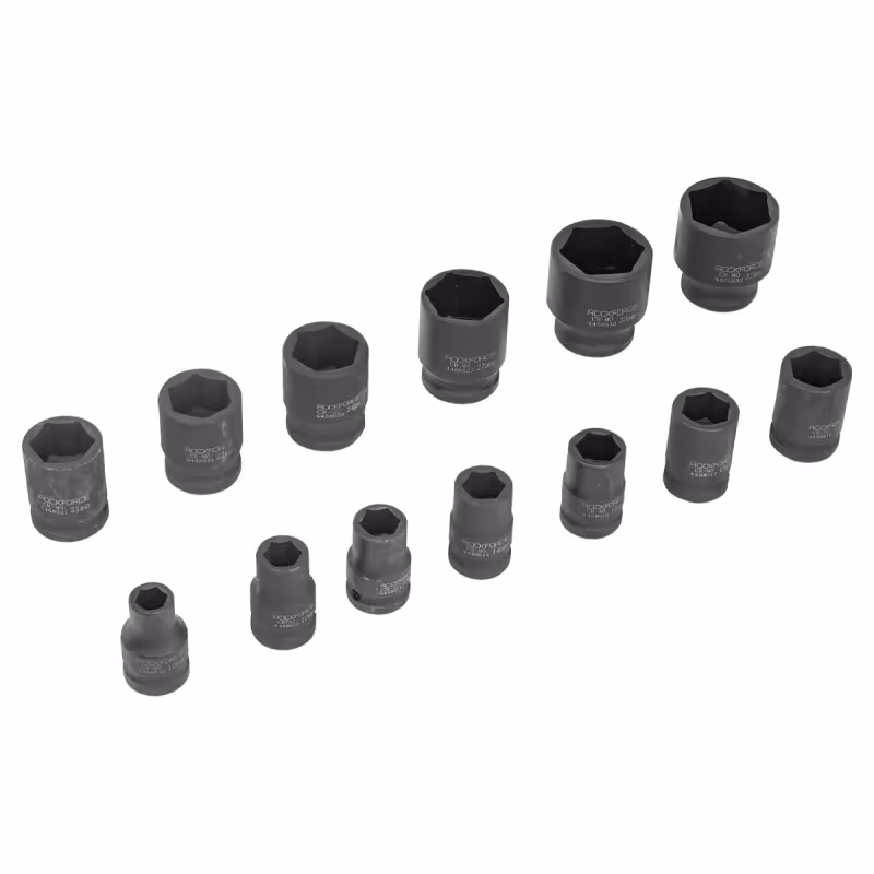 Набор головок ударных RockForce RF-4139MPB, 13 предметов