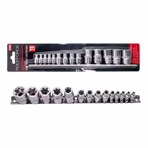Набор торцевых головок RockForce RF-4158, 14 предметов