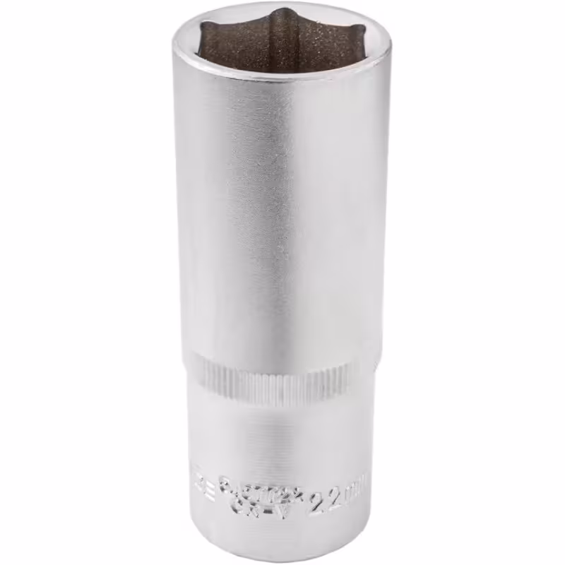 Головка торцевая глубокая Rockforce RF-5457722 6-гранная, 22 мм, 1/2