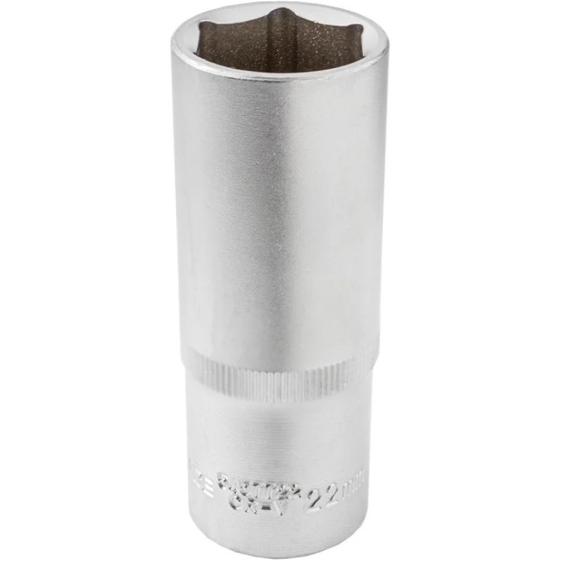 Головка торцевая глубокая Rockforce RF-5457722 6-гранная, 22 мм, 1/2